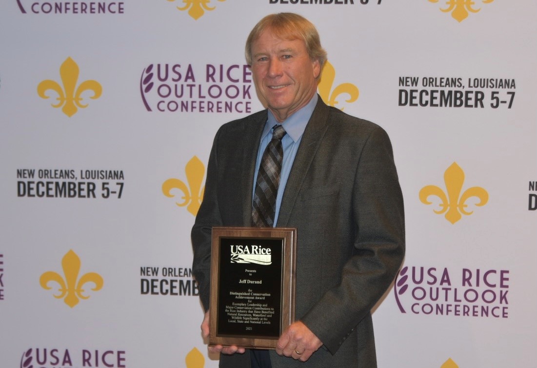 La. rice farmer, Powell Group earn national accolades for conservation, sustainability